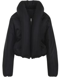 Alaïa - Schwarze Jacke Für Frauen Aw25 - Lyst