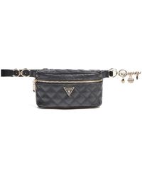 Donna Marsupio Manhattan Logo All Over Blu | Zaini E Marsupi Guess |  Cacciolanicola