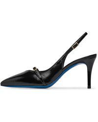 Loriblu - Schoenen ,Zwart ,Leer Slingback - Lyst