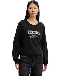 Liu Jo - Sweatshirt Met Logo - Lyst