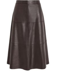 P.A.R.O.S.H. - Leather Skirts - Lyst