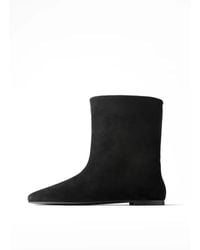 L37 - Schoenen ,Zwart ,Leer Belong To The Night Enkellaarsjes - Lyst
