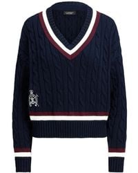 Ralph Lauren - Tedurph Pullover Met V-Hals - Lyst
