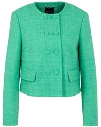 Marc Cain - Jassen ,Groen ,Katoen Elegant Jas - Lyst