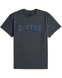 G-Star - Bio-Baumwolle Logo T-Shirt - Lyst