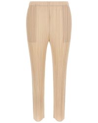 Issey Miyake - Slim-Fit Trousers - Lyst