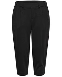Kaffe - Cropped Trousers - Lyst
