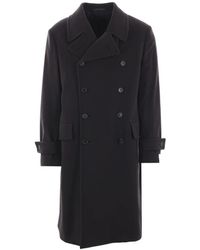 Caruso - Double-Breasted Coats - Lyst