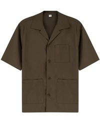 Aspesi - Overhemden ,Groen ,Katoen Ago Shirt - Lyst