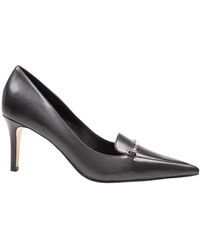 Michael Kors - Lena Slingback-Pumps Aus Leder - Lyst