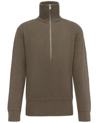 DRYKORN - Truien & Vesten ,Groen ,Manuelo 10 Troyer Zip Pullover - Lyst