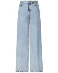 TOTEME - Wide Jeans - Lyst