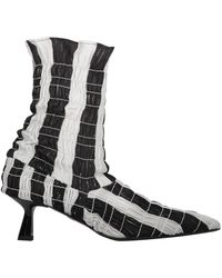 AMY CROOKES - Fabric Enkellaarsjes - Lyst