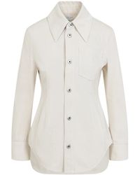 Bottega Veneta - Baumwolljacke Stilvolles Design - Lyst