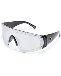 Moncler - Schwarze sonnenbrille mit original-etui - Lyst