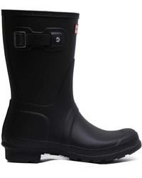 HUNTER - Shoes > boots > rain boots - Lyst