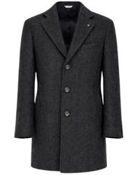 Manuel Ritz - Jassen ,Grijs ,Wol 3932C4448C 253740.98 Jas - Lyst