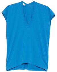 Dries Van Noten - Tops ,Blauw ,T-Shirt - Lyst
