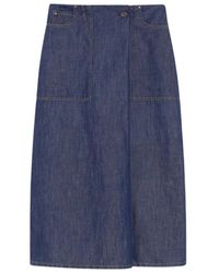 Max Mara - Denim Skirts - Lyst