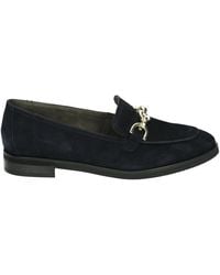 Paul Green - Blaue Wildleder Slip-On Schuhe - Lyst