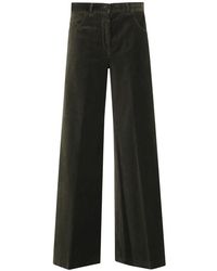 Aspesi - Wide Trousers - Lyst