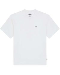 Dickies - Tops ,Wit ,Katoen Klassiek Kortemouw Katoenen T-Shirt - Lyst