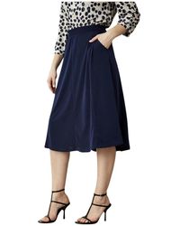 iN FRONT - Midi Skirts - Lyst