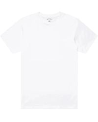 Sunspel - Tops ,Wit ,Katoen Riviera T-Shirt - Lyst