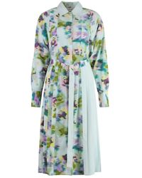 St. John - Shirt Dresses - Lyst
