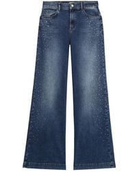Oltre - Wide Jeans - Lyst
