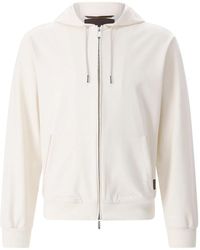 Moorer - Hoodies & Sweatvesten ,Zip-Throughs - Lyst