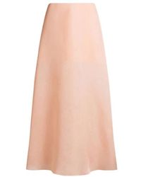 Alberta Ferretti - Lange Zijden Organza Rok - Lyst