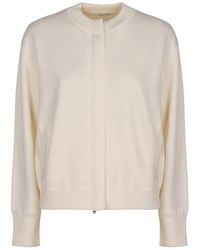 Max Mara - Truien & Vesten ,Wit ,Wol Pelago Cardigan - Lyst