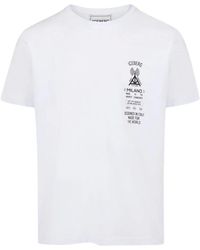 Iceberg - T-shirt mit logo-print aus baumwolle,graues t-shirt mit logo-print,schwarzes t-shirt mit logo - Lyst
