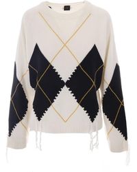 Pinko - Round-Neck Knitwear - Lyst