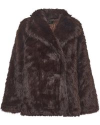V73 - Faux Fur & Shearling Jackets - Lyst