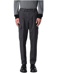 Paolo Pecora - Slim-Fit Trousers - Lyst