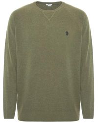 U.S. POLO ASSN. - Round-Neck Knitwear - Lyst