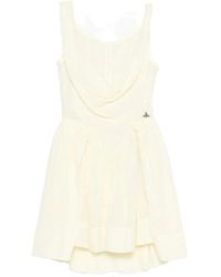 Vivienne Westwood - Sunday Sleeveless Cotton Mini Dress - Lyst