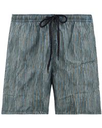 Drumohr - Badmode ,Veelkleurig ,Polyester Boxer Zwemshort Met Trekkoord - Lyst