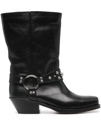 Isabel Marant - Botas De Motociclista Antya - Lyst