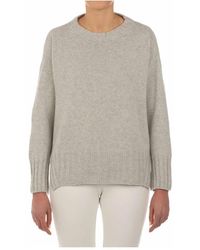 Le Tricot Perugia - Round-Neck Knitwear - Lyst