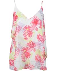 ARMANI EXCHANGE - Polyester Top - Lyst
