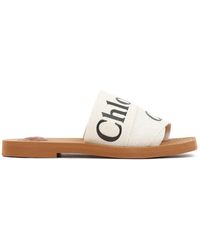 Chloé - Shoes > flip flops & sliders > sliders - Lyst
