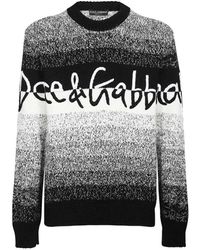Dolce & Gabbana - Round-Neck Knitwear - Lyst