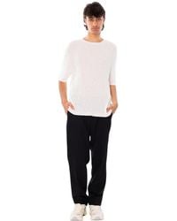 BRIGLIA - Rivolis Katoenen Riem Relaxed Broek - Lyst