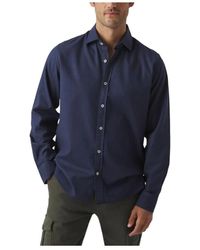 Scotta - Overhemden ,Blauw ,Katoen Casual Overhemd - Lyst