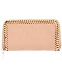 Stella McCartney - Falabella Zip Continental Wallet, One Size - Lyst