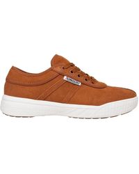 Kawasaki - Suede chunky sneakers - Lyst