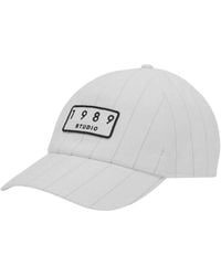 1989 STUDIO - Accessoires ,Wit ,Witte Klep Hoed - Lyst
